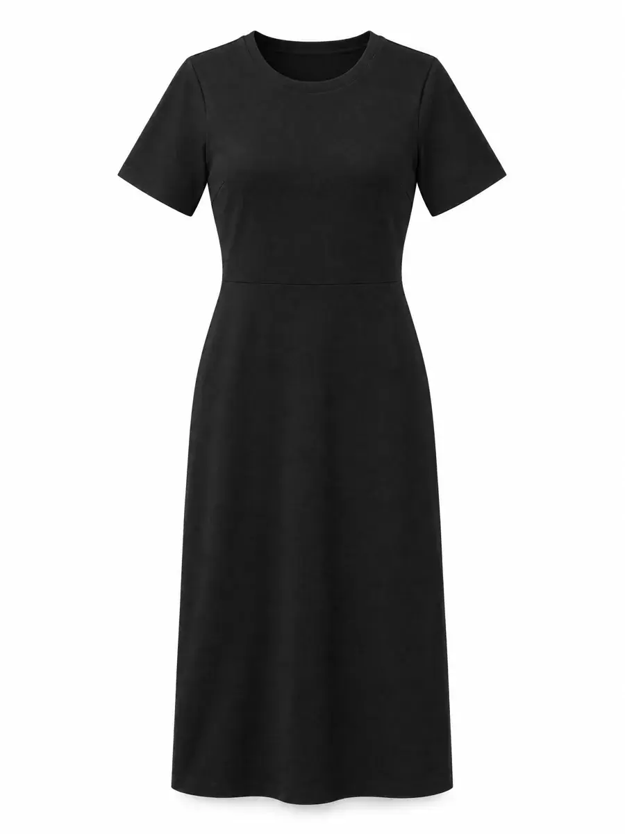 Dress on a ghost mannequin