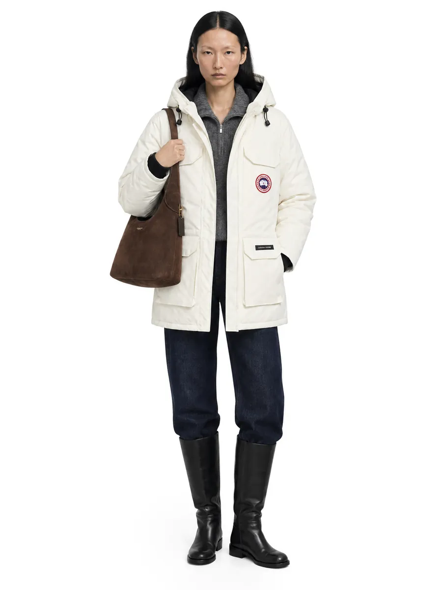 Парка Canada Goose на модели, кадр 2K