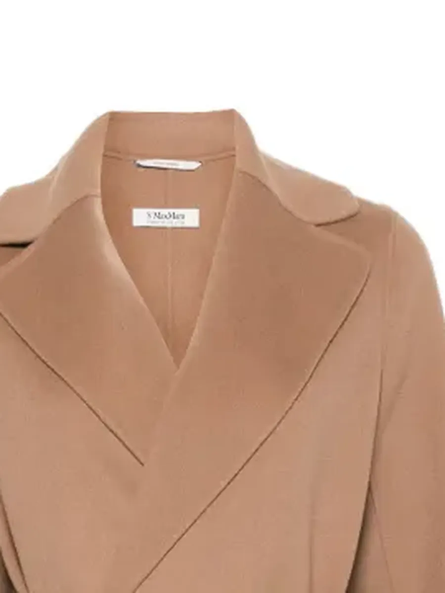 Пальто S Max Mara, фактура шерсти на фото товара